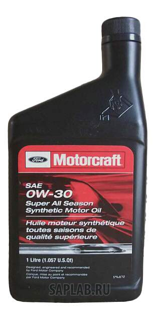 Купить запчасть FORD - CXO0W30LAS12 Моторное масло Ford Motorcraft Super All Season 0W-30 1л