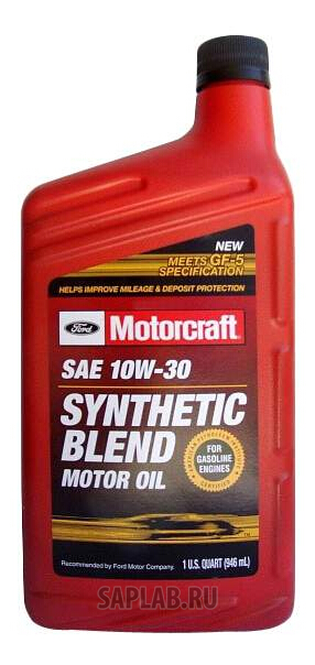 Купить запчасть FORD - XO10W30QSP Моторное масло Ford Motorcraft Premium Synthetic Blend 10W-30 0,946л