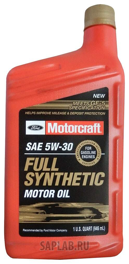 Купить запчасть FORD - XO5W20QFS Моторное масло Ford Motorcraft Full Synthetic 5W-20 0,946л