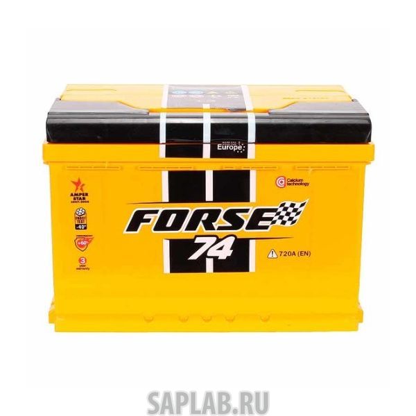 Купить запчасть  FORSE - 74L760A Аккумулятор FORSE 74L 760A 278x175x190