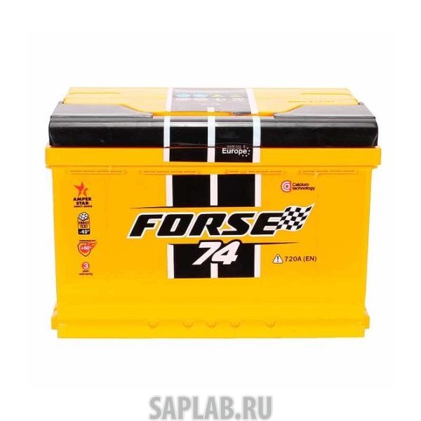 Купить запчасть  FORSE - 74R760A Аккумулятор FORSE 74R 760A 278x175x190