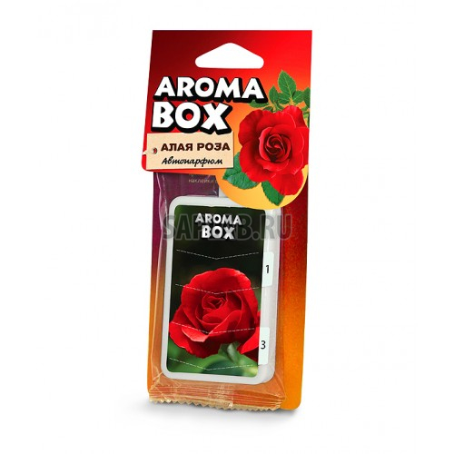 Купить запчасть FOUETTE - B6 Ароматизатор FOUETTE "Aroma Box" подвесной "АЛАЯ РОЗА" B-6