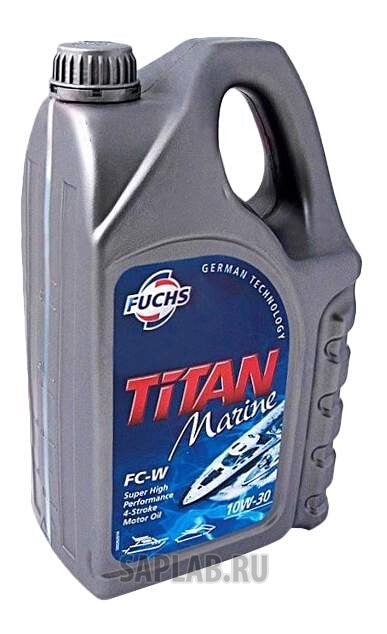 Купить запчасть FUCHS - 121224 Моторное масло Fuchs Titan Marine FC-W 10W-30 5л