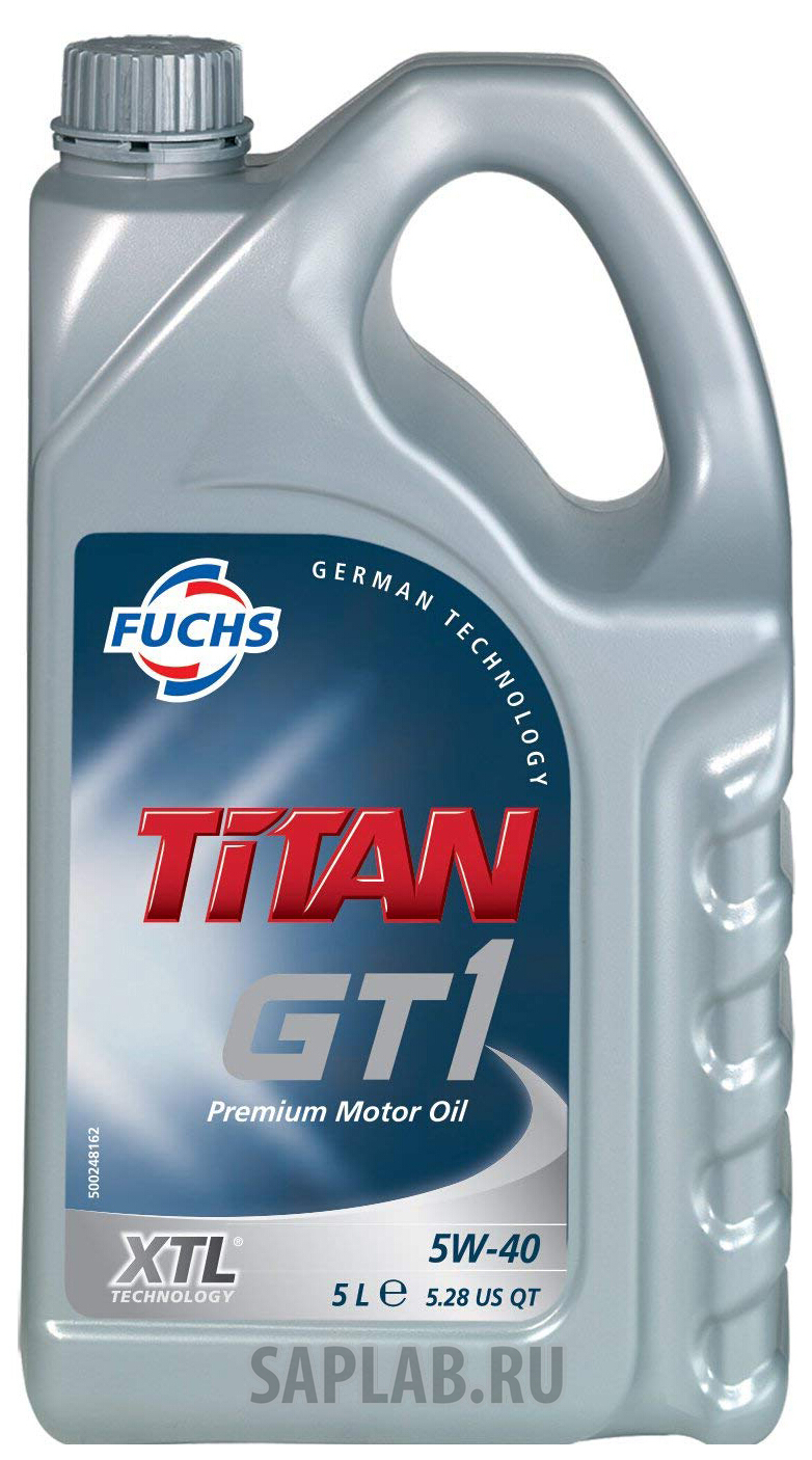 Купить запчасть FUCHS - 600756277 Моторное масло Fuchs Titan GT1 5W-40 5 л