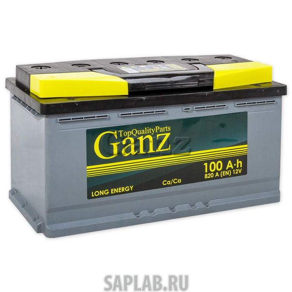 Купить запчасть  GANZ - GA1001 Аккумулятор Ganz 100 А/Ч 353x175x190 En820 Ganz Ga1001 GANZ арт. GA1001