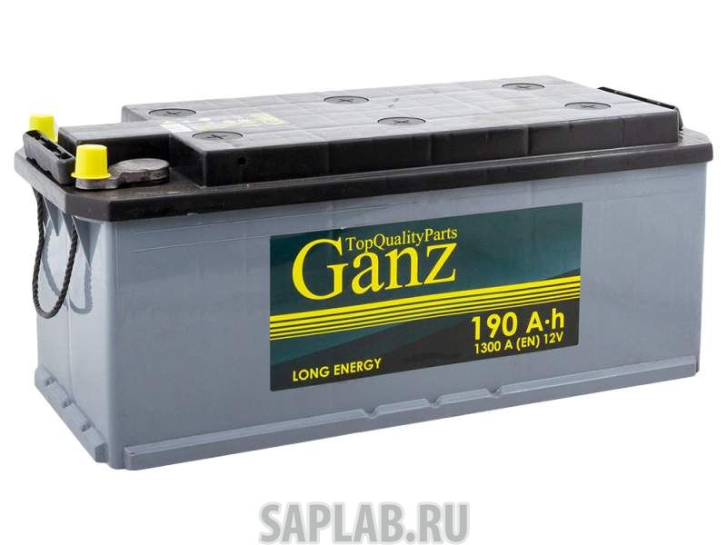 Купить запчасть  GANZ - GANZ1903LK Аккумулятор GANZ 190.4 А/ч R+ 514х218х210 EN1300 ganz1903lk