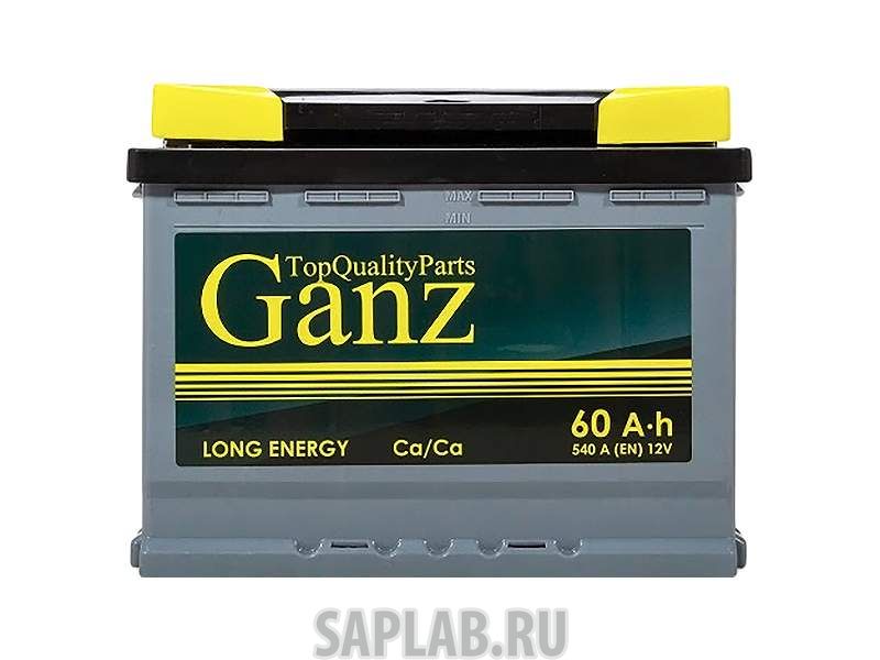 Купить запчасть  GANZ - GANZ603L Аккумулятор GANZ 60 А/ч 242x175x190 EN540 ganz603l