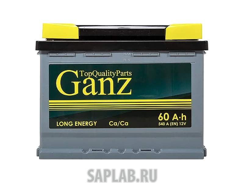 Купить запчасть  GANZ - GANZ603R Аккумулятор GANZ 60 А/ч ОБР 242x175x190 EN540 ganz603r