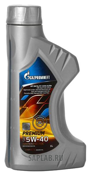 Купить запчасть GAZPROMNEFT - 2389900119 Моторное масло Gazpromneft Premium L 5W-40 1л