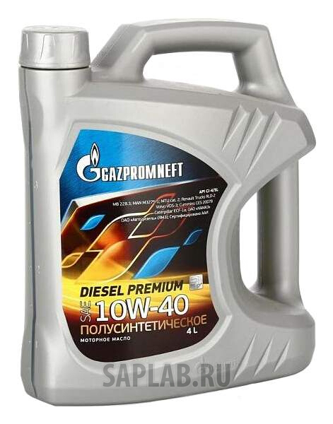 Купить запчасть GAZPROMNEFT - 2389901339 Моторное масло Gazpromneft Diesel Premium 10W-40 4л