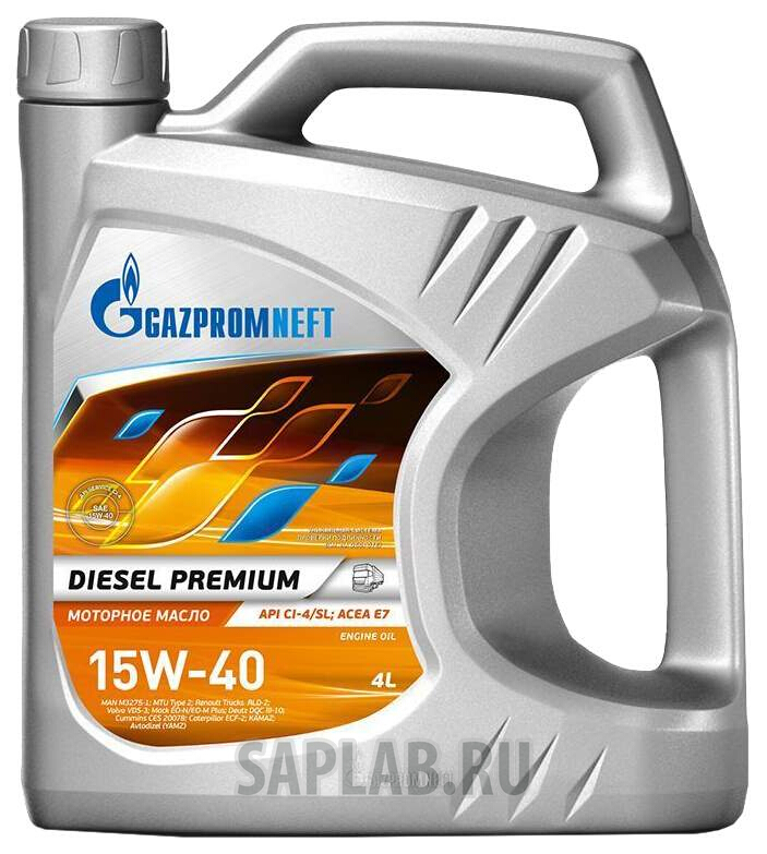 Купить запчасть GAZPROMNEFT - 2389901341 Моторное масло Gazpromneft Diesel Premium 15W-40 4л