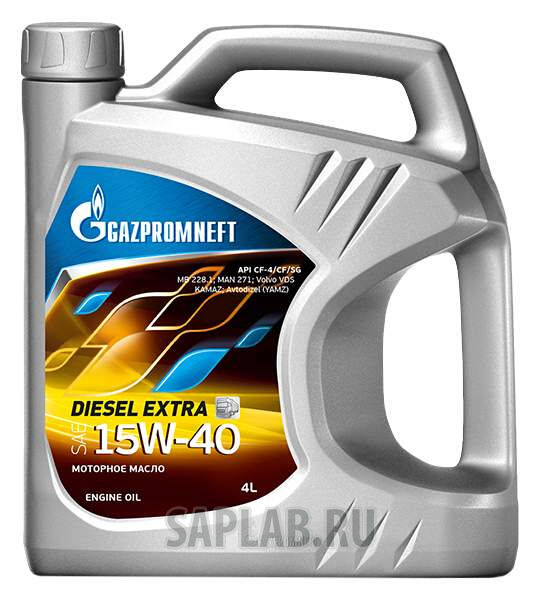 Купить запчасть GAZPROMNEFT - 2389901353 Моторное масло Gazpromneft Diesel Extra 15W-40 4л