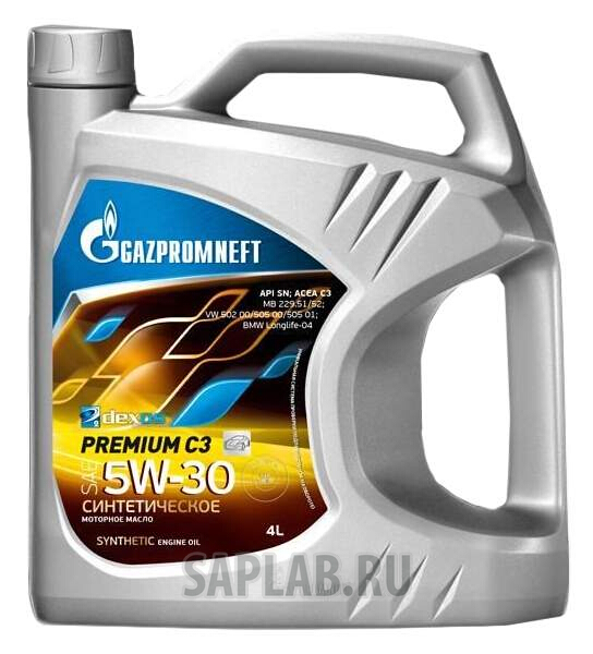 Купить запчасть GAZPROMNEFT - 253142230 Моторное масло Gazpromneft Premium C3 5W-30 4л