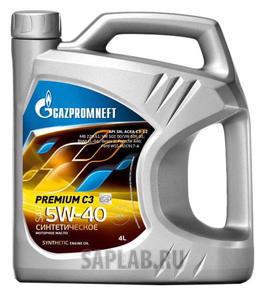 Купить запчасть GAZPROMNEFT - 253142233 Моторное масло Gazpromneft Premium С3 5W-40 4л