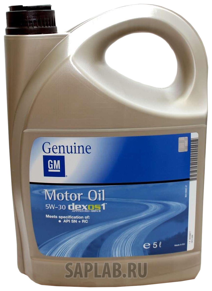 Купить запчасть GENERAL MOTORS - 95599877 Моторное масло General Motors Engine Oil Dexos1 5W-30 5л