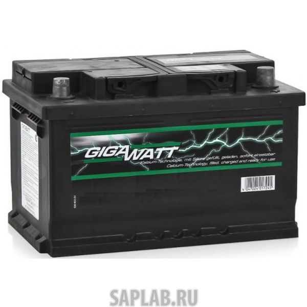 Купить запчасть  GIGAWATT - 185360023 Аккумулятор Gigawatt 12B 100Ah 720A оп 313х175х205 GIGAWATT арт. 0185360023