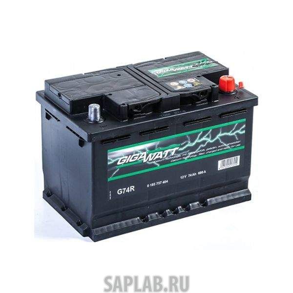 Купить запчасть  GIGAWATT - 185757209 Аккумулятор Gigawatt 12B 72Ah 680A оп 278х175х175 GIGAWATT арт. 0185757209