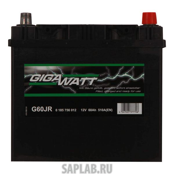 Купить запчасть  GIGAWATT - 4047025377706 Аккумулятор Gigawatt 560 412 051 - 60 е Ач