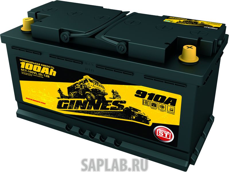 Купить запчасть  GINNES - GS10001 Аккумулятор автомобильный GINNES ST 6CT-100.0 GS10001