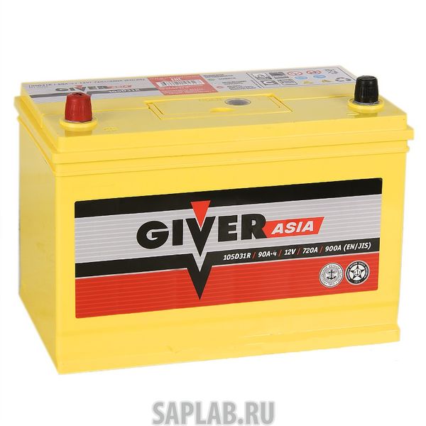 Купить запчасть  GIVER - 105D31R Аккумулятор GIVER ASIA 105D31R 1266