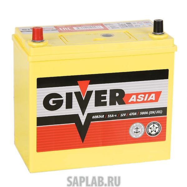 Купить запчасть  GIVER - 1259 Аккумулятор GIVER ASIA 60B24R