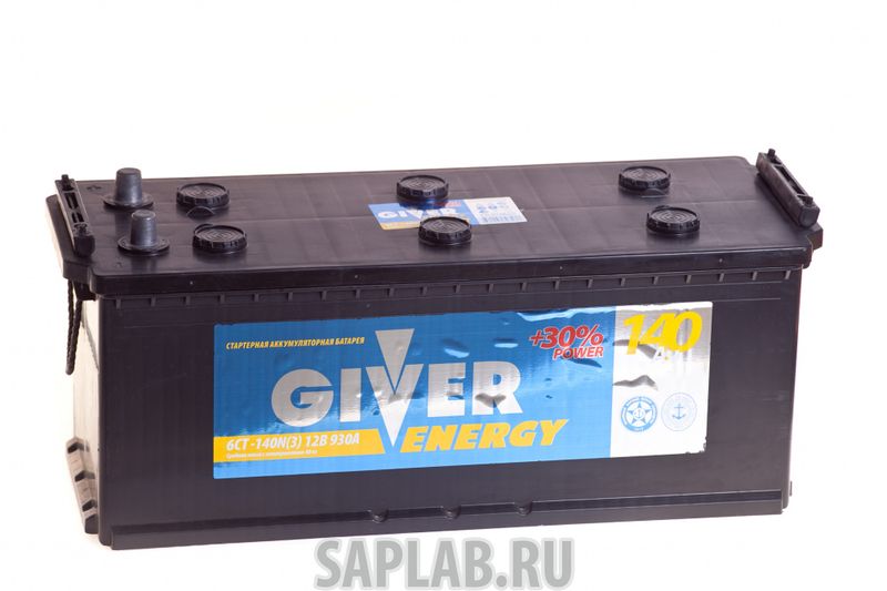 Купить  GIVER ENERGY140EURO930A Аккумулятор GIVER ENERGY 140 euro 930A 513х189х223