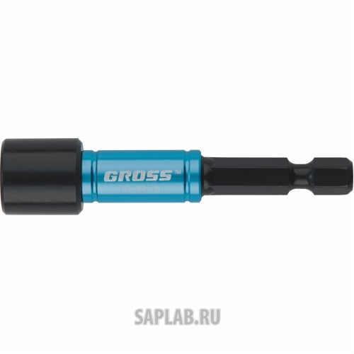 Купить запчасть GROSS - 11619 Бита с торцевой головкой, магнит. Nut-Driver, 10 мм, S2//Gross