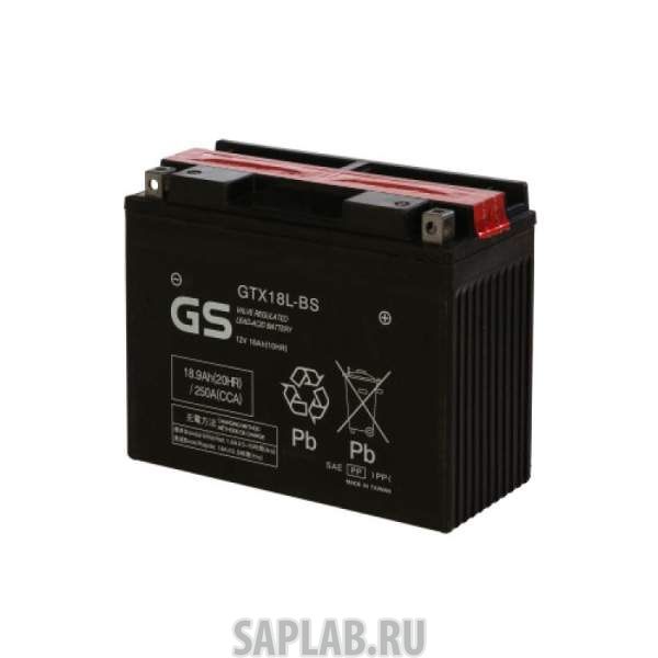 Купить запчасть  GS - 1058154947504 Аккумулятор мотоциклетный GS GTX18L-BS