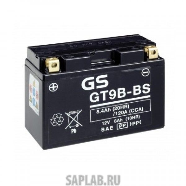 Купить запчасть  GS - 1058984042151 Аккумулятор мотоциклетный GS GT9B-BS