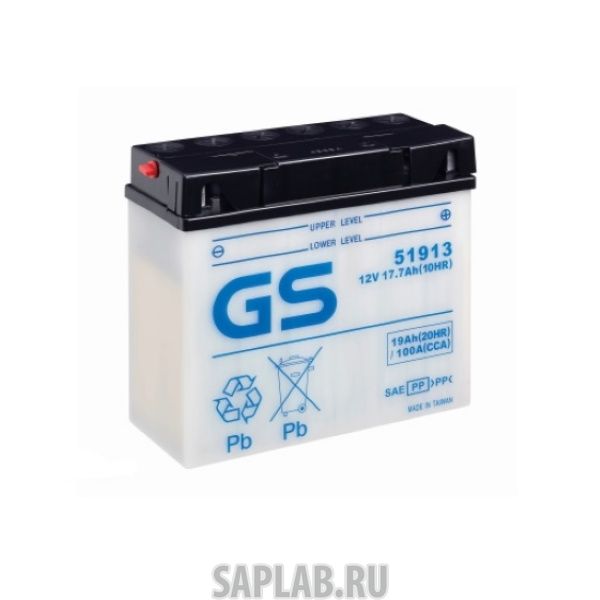 Купить запчасть  GS - 51913 Аккумулятор GS 51913 (б/э) 1350