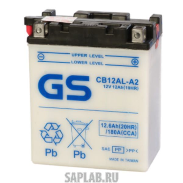 Купить запчасть  GS - CB12ALA2 Аккумулятор GS CB12AL-A2 (б\э) 373