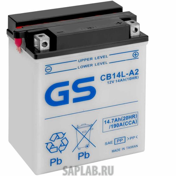 Купить запчасть  GS - CB14LA2 Аккумулятор GS CB14L-A2 375