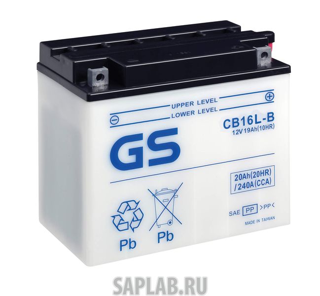 Купить запчасть  GS - CB16LB Аккумулятор GS CB16L-B (б/э) 390