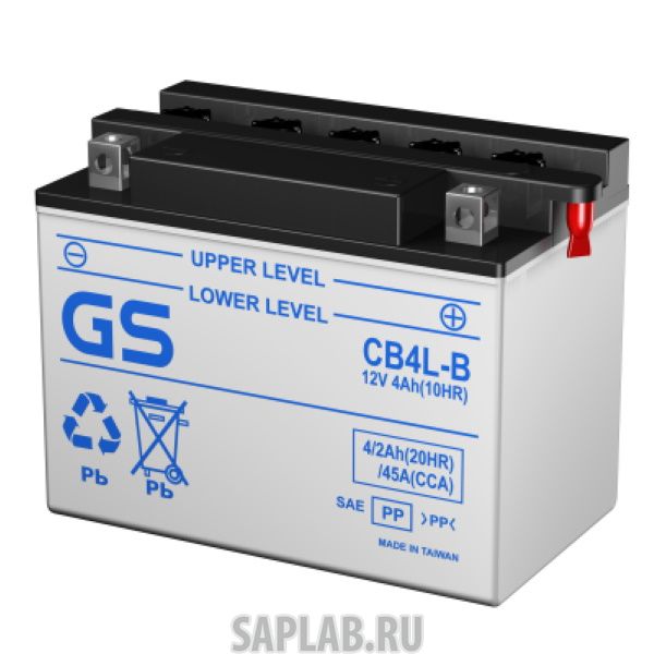 Купить запчасть  GS - CB4LB Аккумулятор GS CB4L-B 391