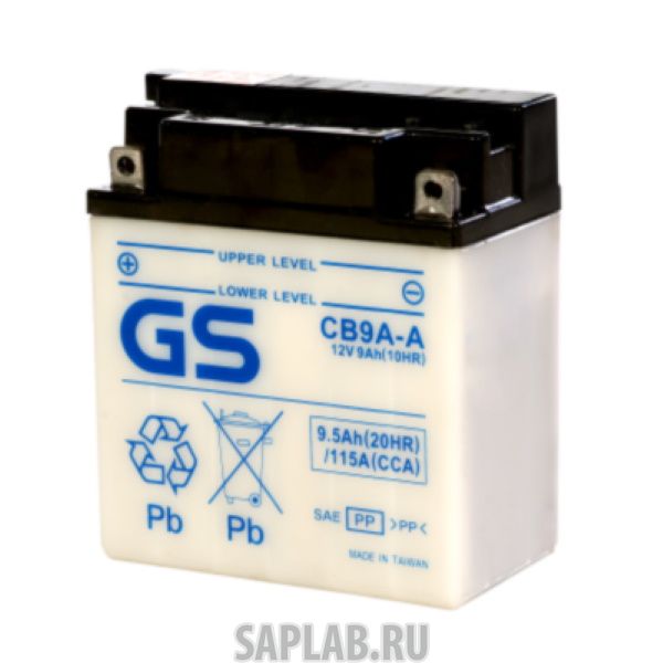 Купить запчасть  GS - CB9AA Аккумулятор GS CB9A-A (б/э) 395