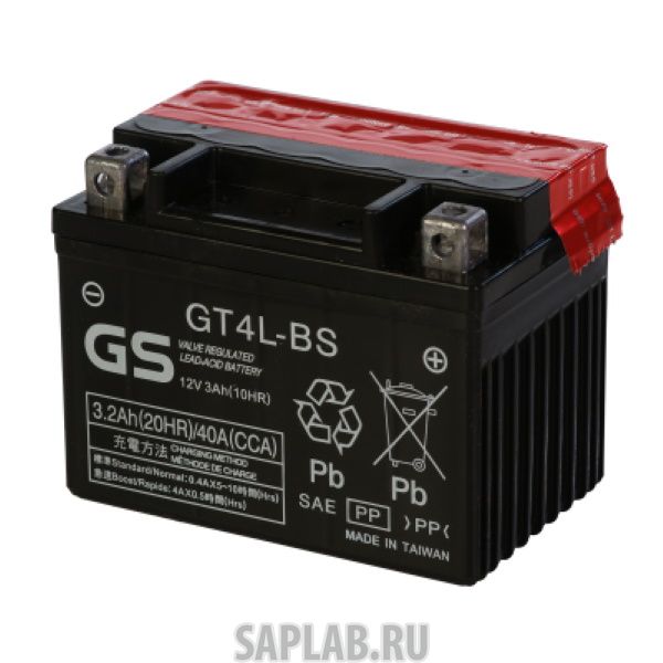 Купить запчасть  GS - GT4LBS Аккумулятор GS GT4L-BS 401