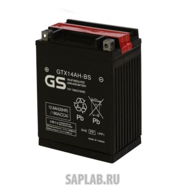 Купить запчасть  GS - GTX14AHBS Аккумулятор GS GTX14AH-BS 406