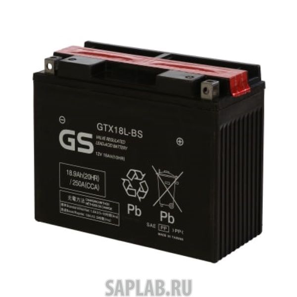 Купить запчасть  GS - GTX18LBS Аккумулятор GS GTX18L-BS 408