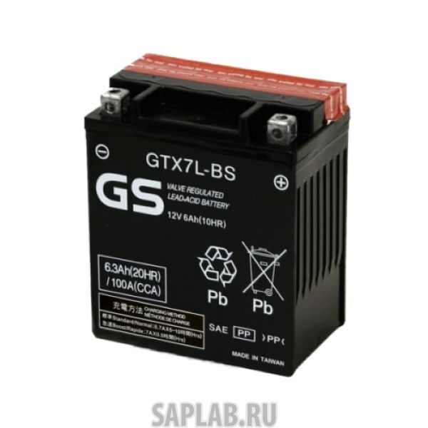 Купить запчасть  GS - GTX7LBS Аккумулятор GS GTX7L-BS 414