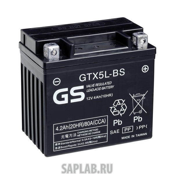 Купить запчасть  GS_YUASA - GTX5LBS Аккумулятор автомобильный GS Yuasa GTX5L-BS