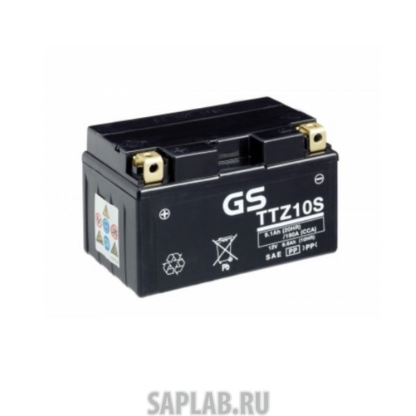 Купить запчасть  GS_YUASA - TTZ12SGS Аккумулятор GS Yuasa TTZ12S GS 12В 11,6Ач 210CCA 150x87x110 мм Прямая (+-)