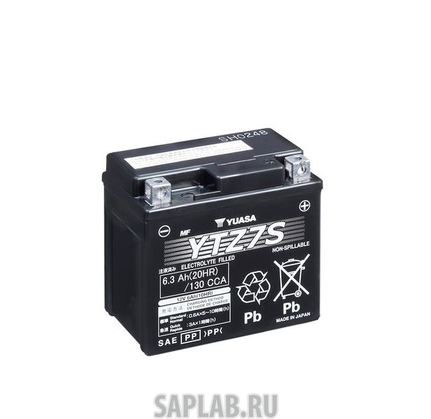 Купить запчасть  GS_YUASA - YTZ7SGS Аккумулятор GS Yuasa YTZ7S GS 12В 6Ач 130CCA 113x70x105 мм Обратная (-+)