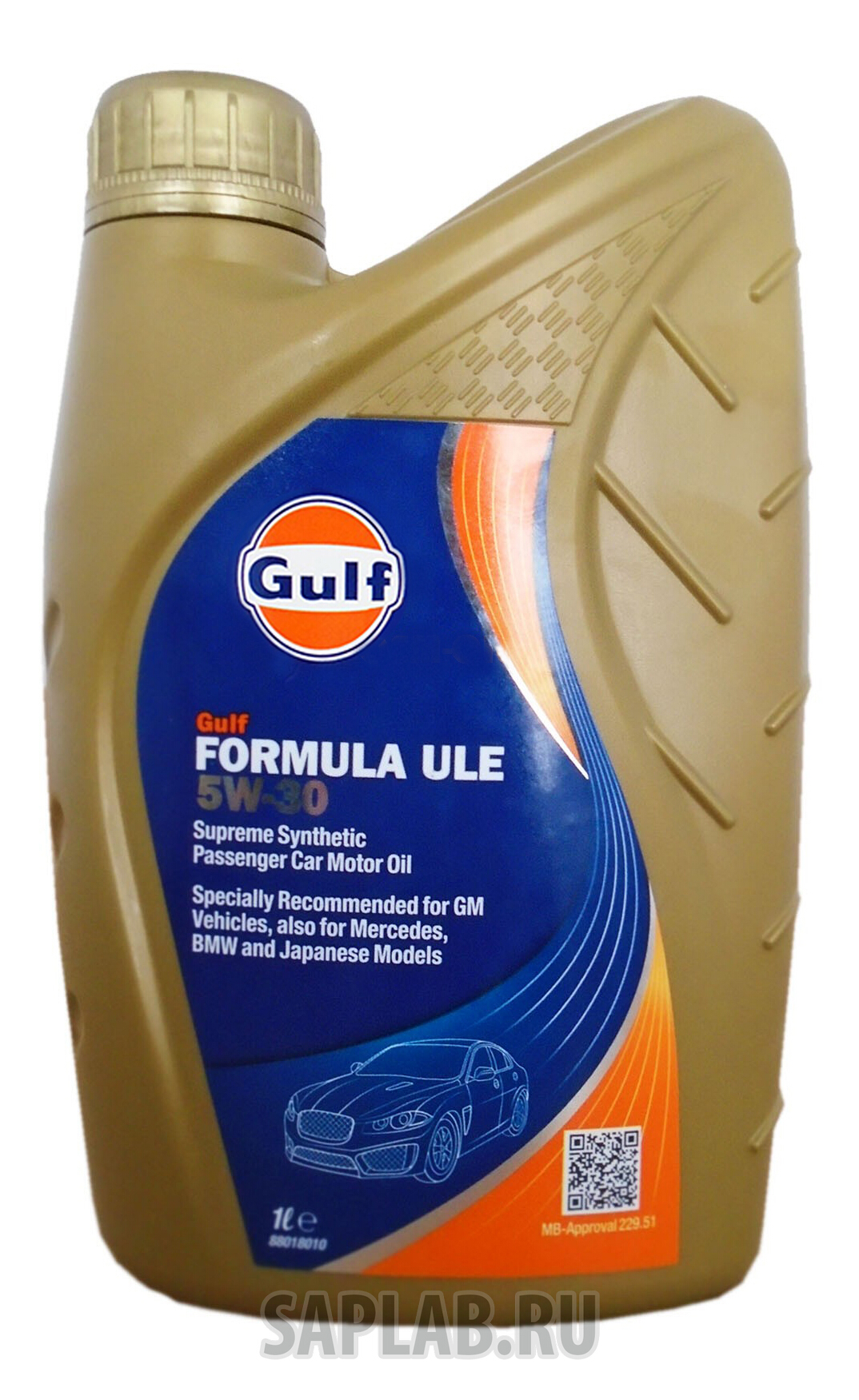 Купить запчасть GULF - 120106401756 Моторное масло Gulf Formula ULE 5W-30 1л