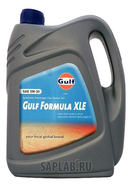 Купить запчасть GULF - 121525GU01 Моторное масло Gulf Formula XLE 5W-30 4л