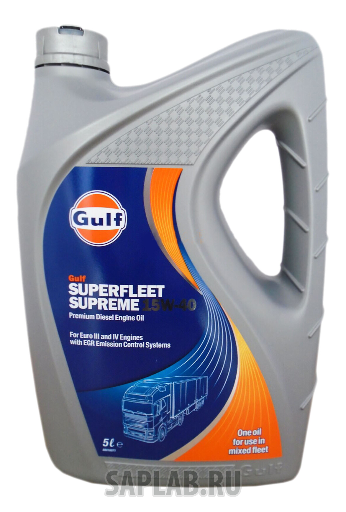 Купить запчасть GULF - 124155201618 Моторное масло Gulf Superfleet Supreme 15W-40 5л