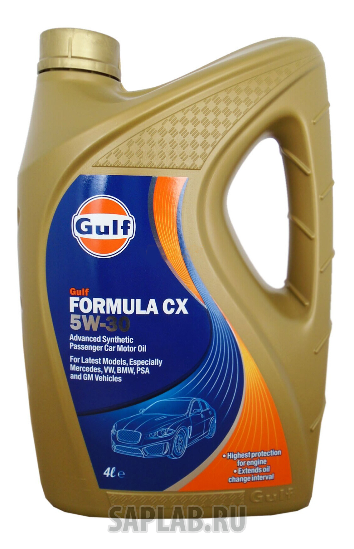 Купить запчасть GULF - 130803401659 Моторное масло Gulf Formula CX 5W-30 4л