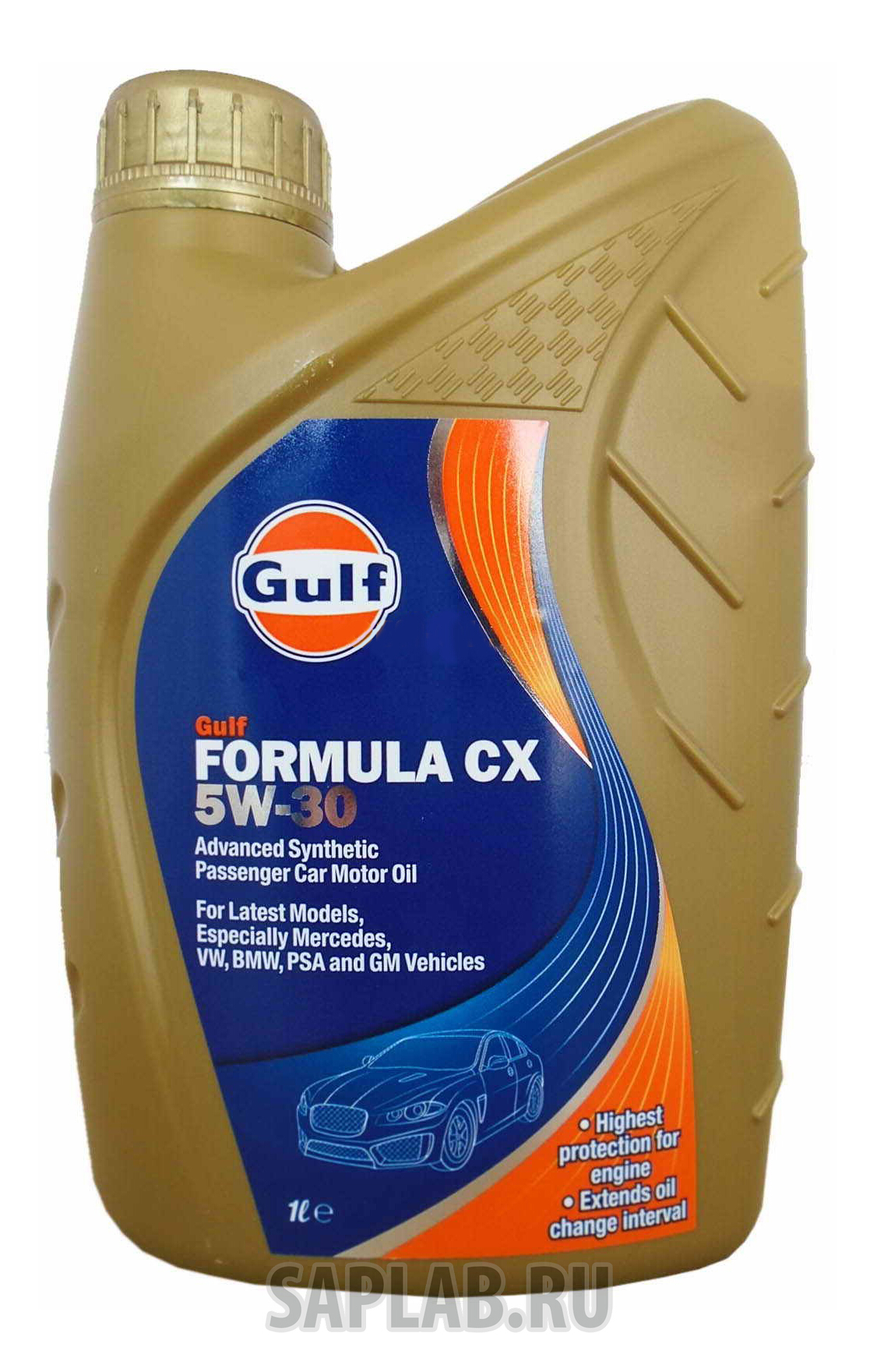 Купить запчасть GULF - 130803401756 Моторное масло Gulf Formula CX 5W-30 1л