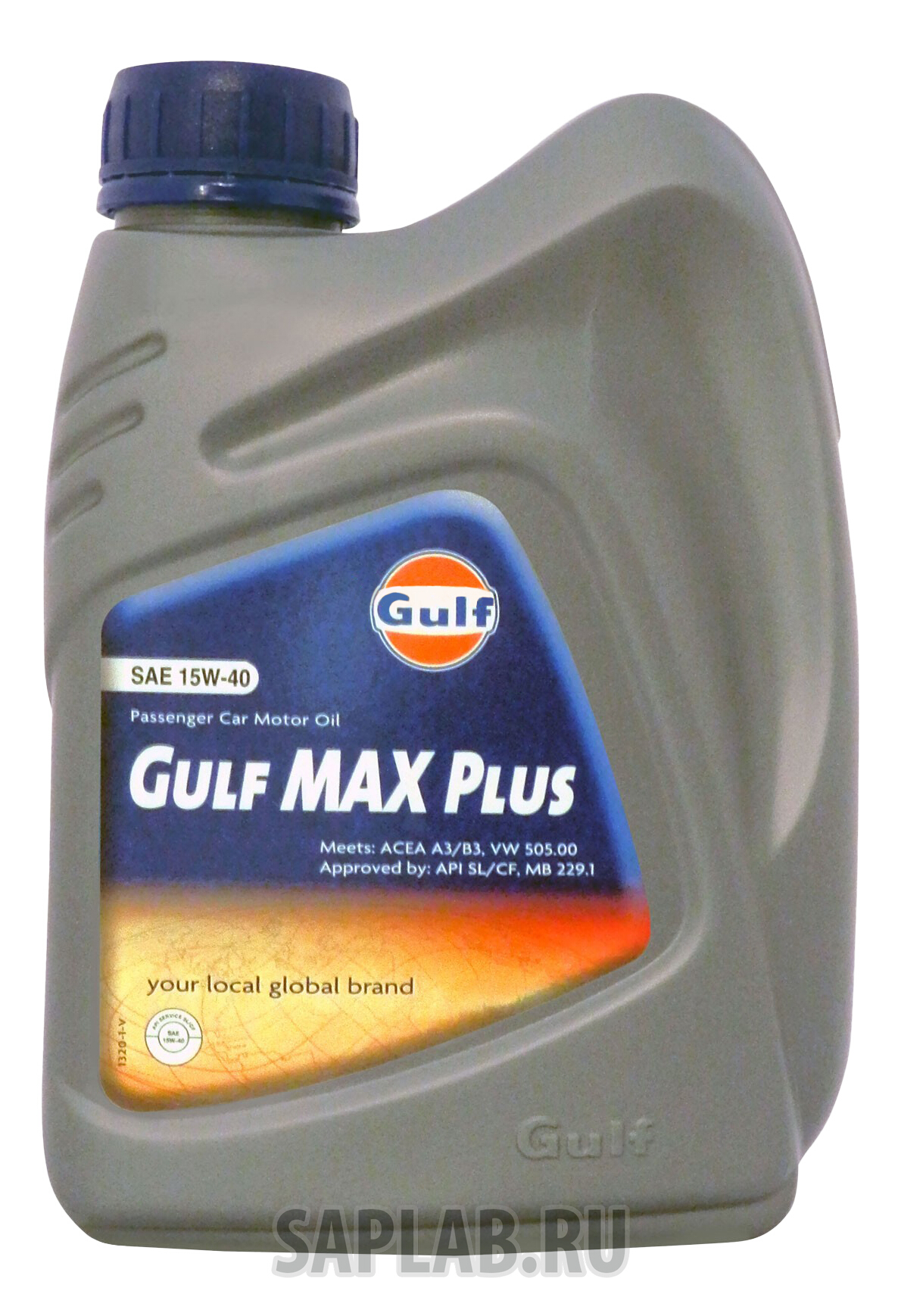 Купить запчасть GULF - 132007GU01 Моторное масло Gulf Max Plus SAE 15W-40 1л