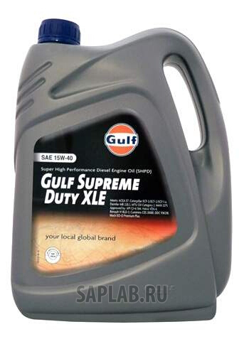 Купить запчасть GULF - 153325GU01 Моторное масло Gulf Supreme Duty XLE SAE 15W-40 4л