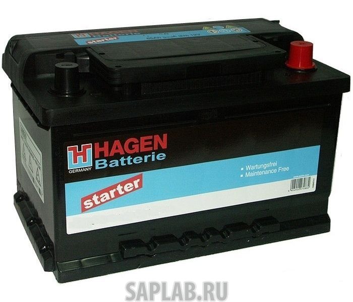 Купить запчасть  HAGEN - 55220 Аккумулятор автомобильный Hagen 12V 50Ah 450A B13 55220